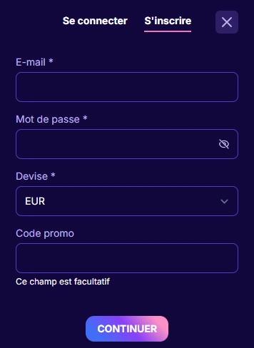 Login à Blind Luck Casino France en {{ now().format('Y') }}